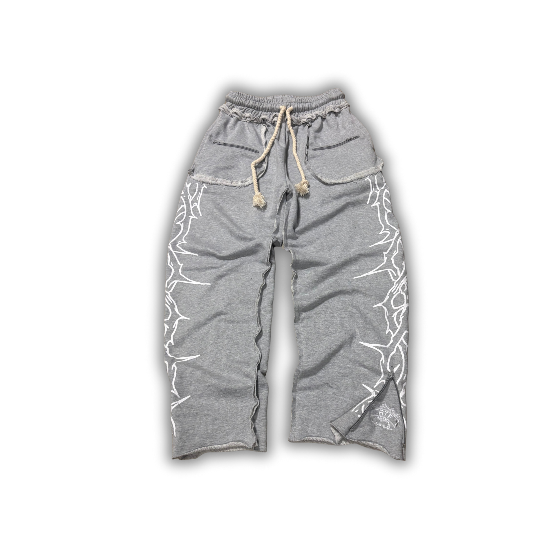 Grey 'Royal' Sweatpants