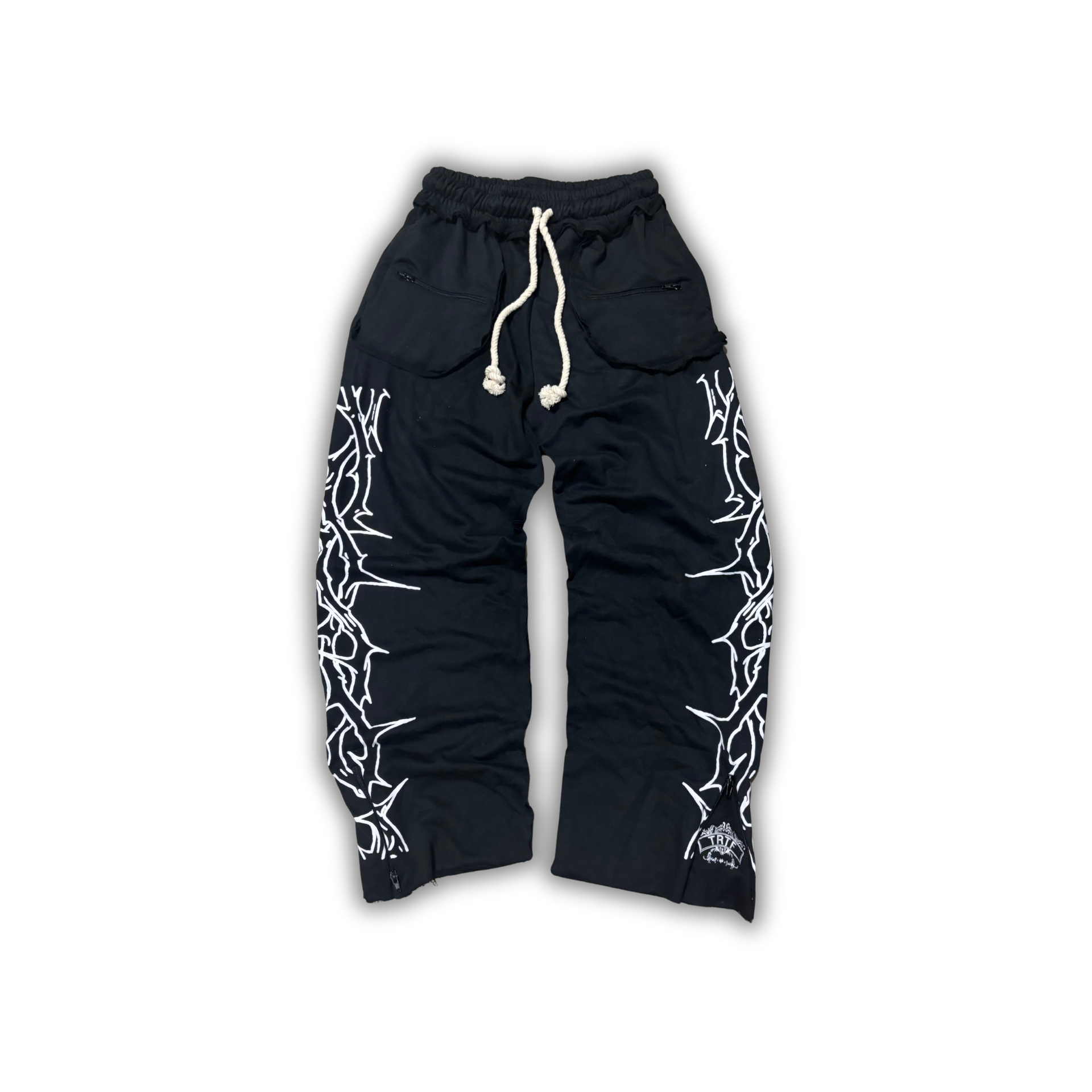 Black Royal Sweatpants