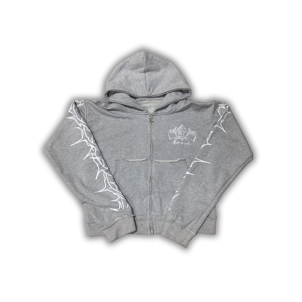 Grey 'Royal' Hoodie