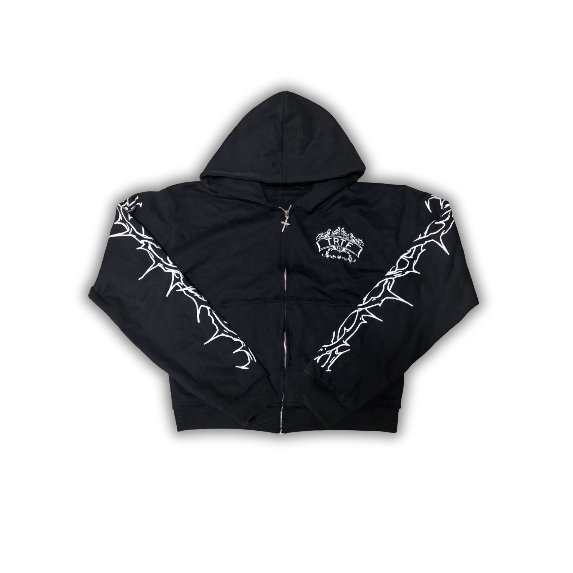Black 'Royal' Hoodie