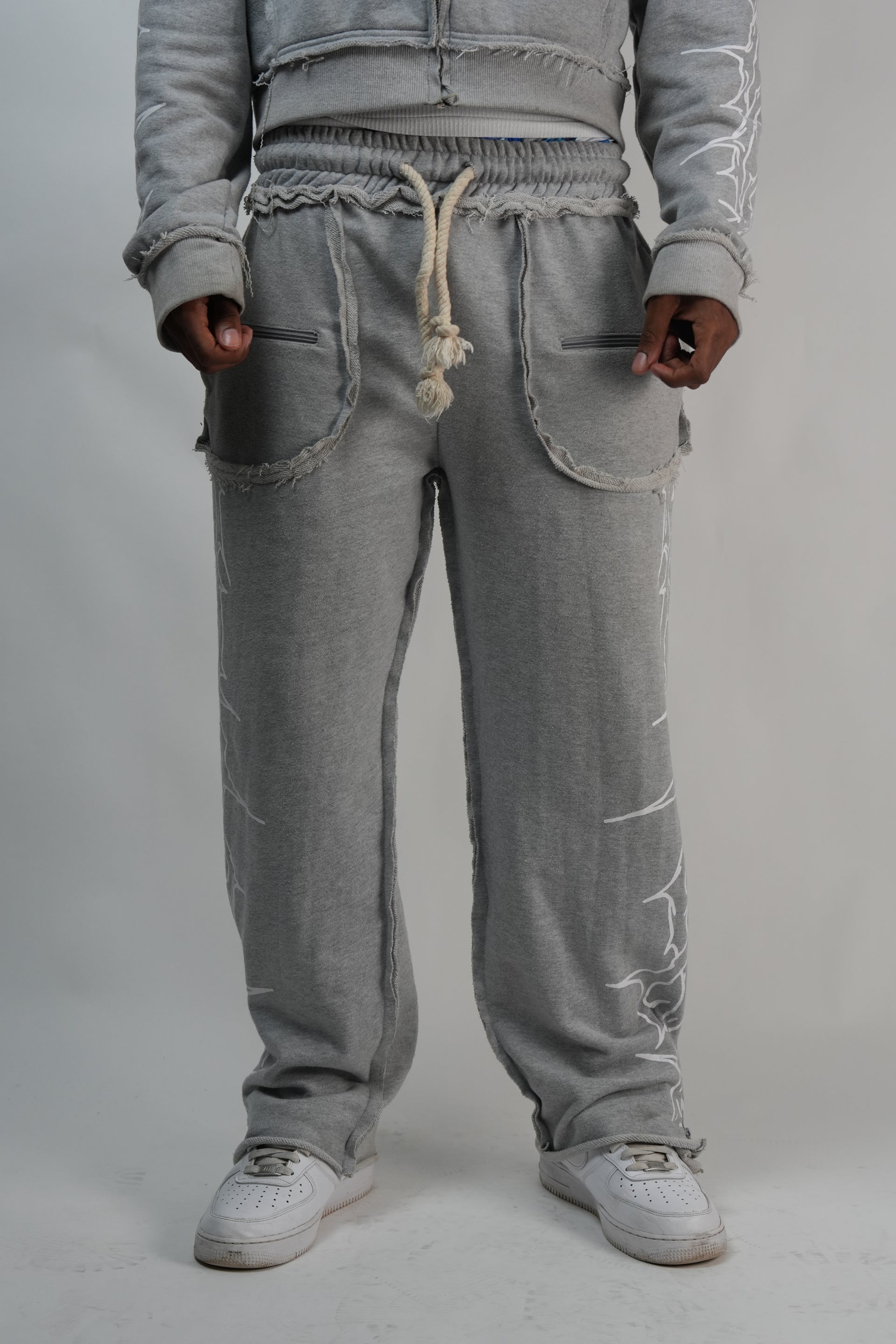 Grey Royal Sweatpants