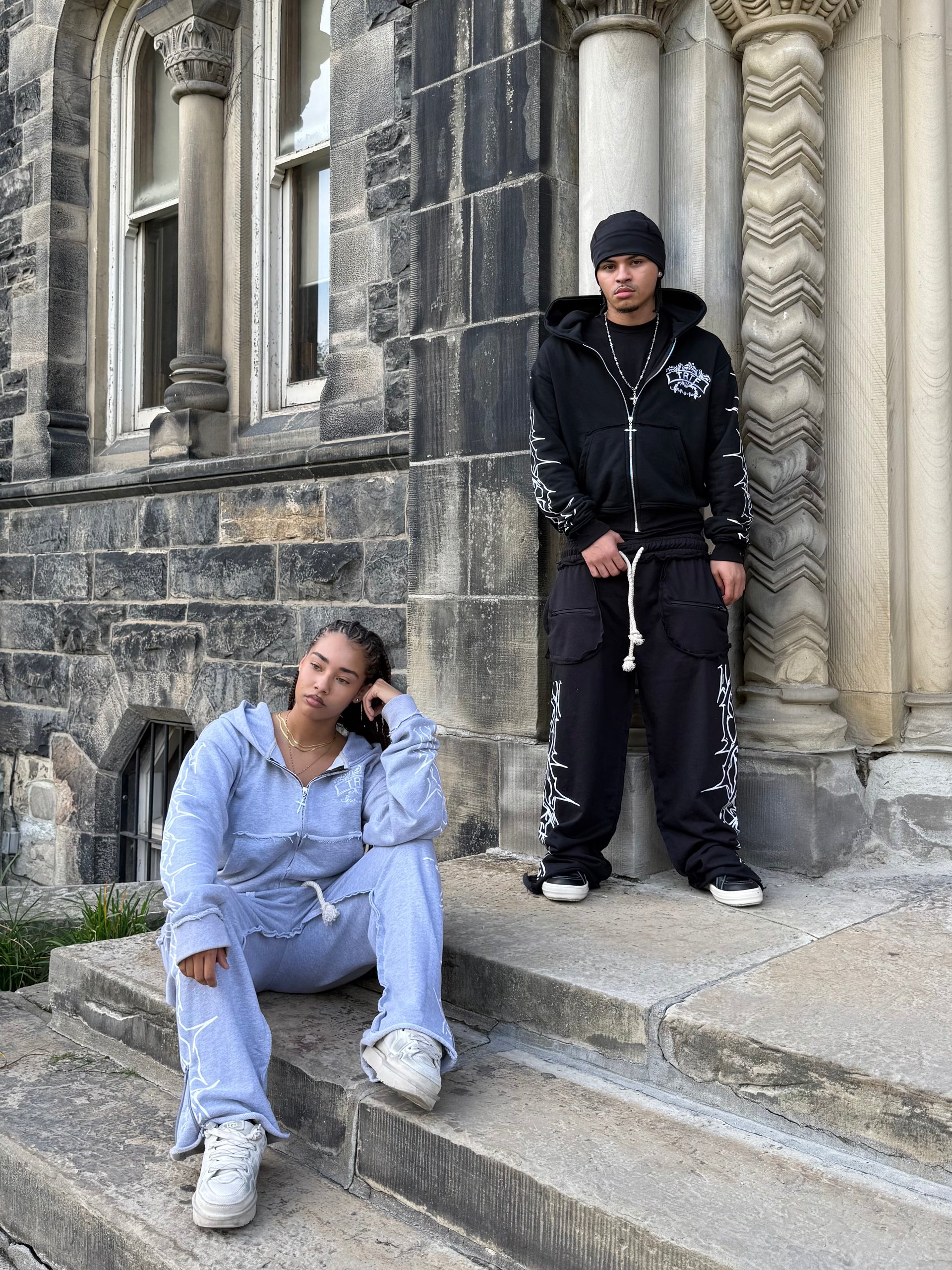 'Royal' Flared Sweatsuit Bundle