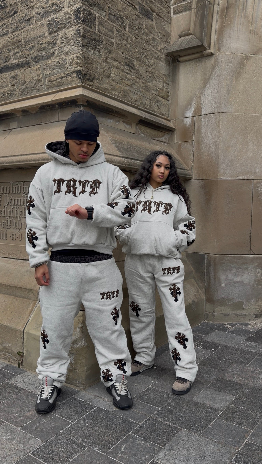Reversible Leopard Print Hoodie