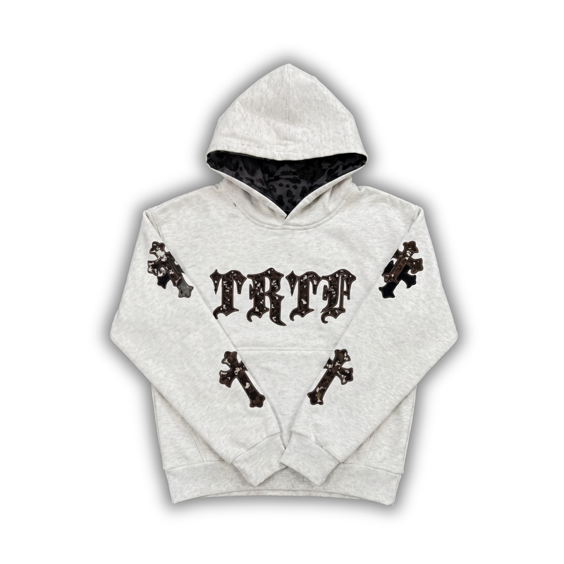Reversible Leopard Print Hoodie