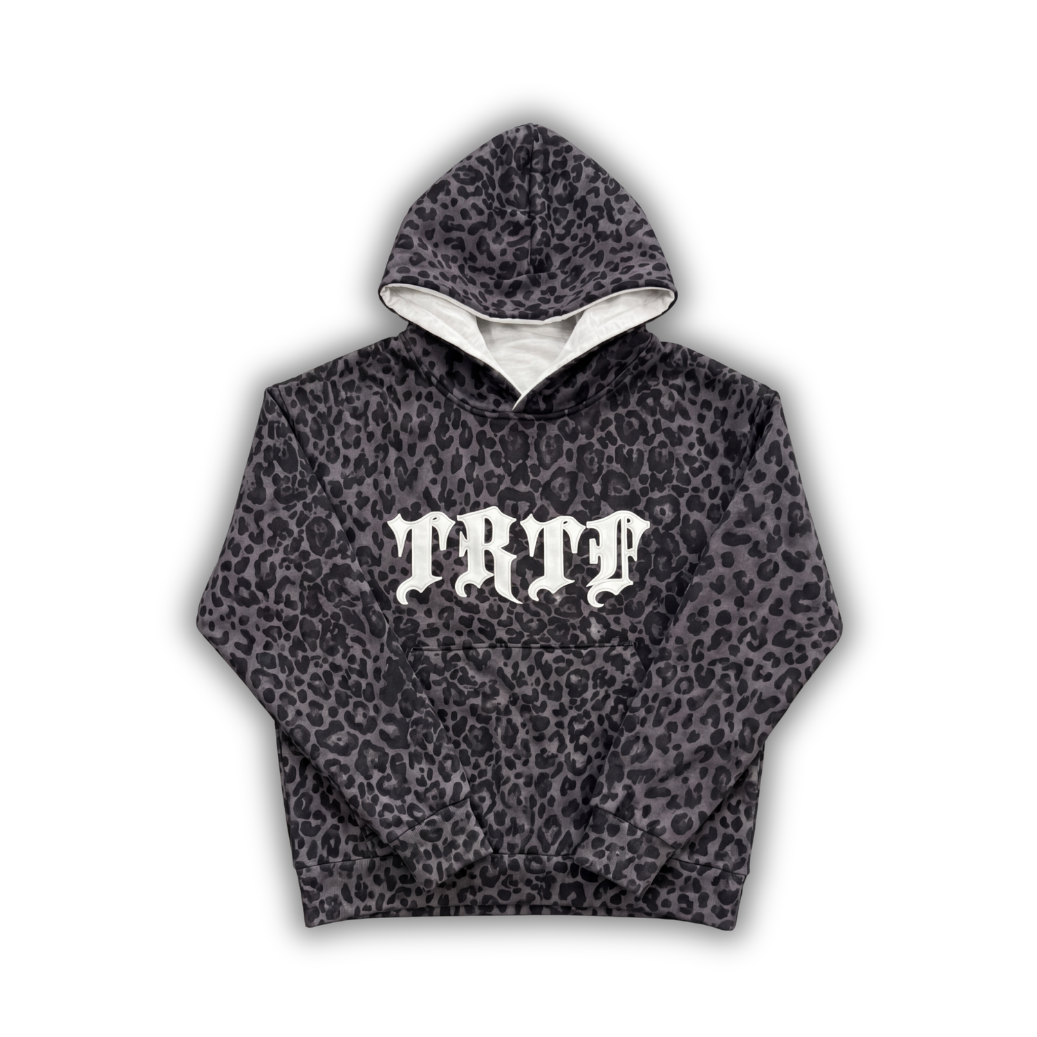 Reversible Leopard Print Hoodie