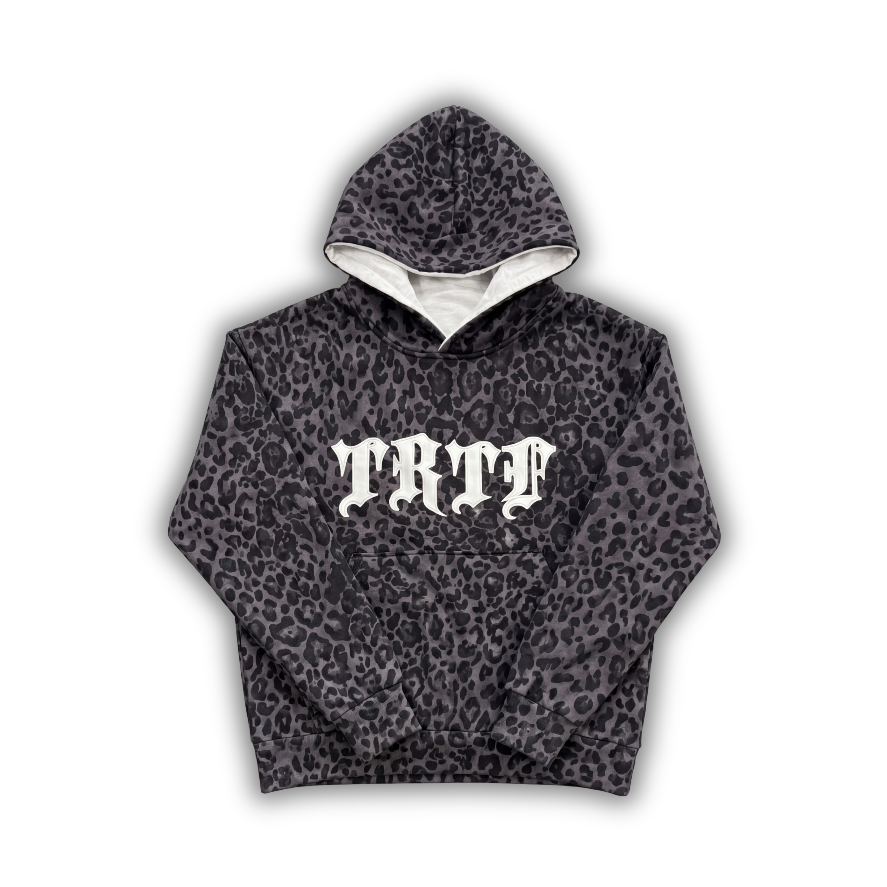 Reversible Leopard Print Hoodie