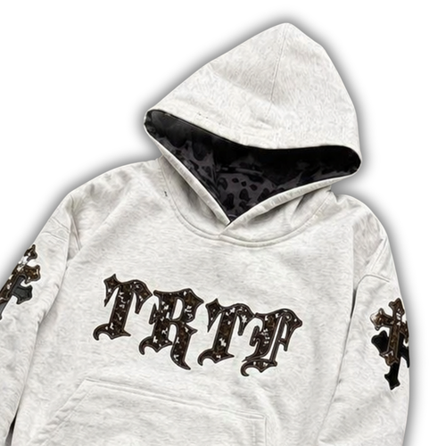Reversible Leopard Print Hoodie