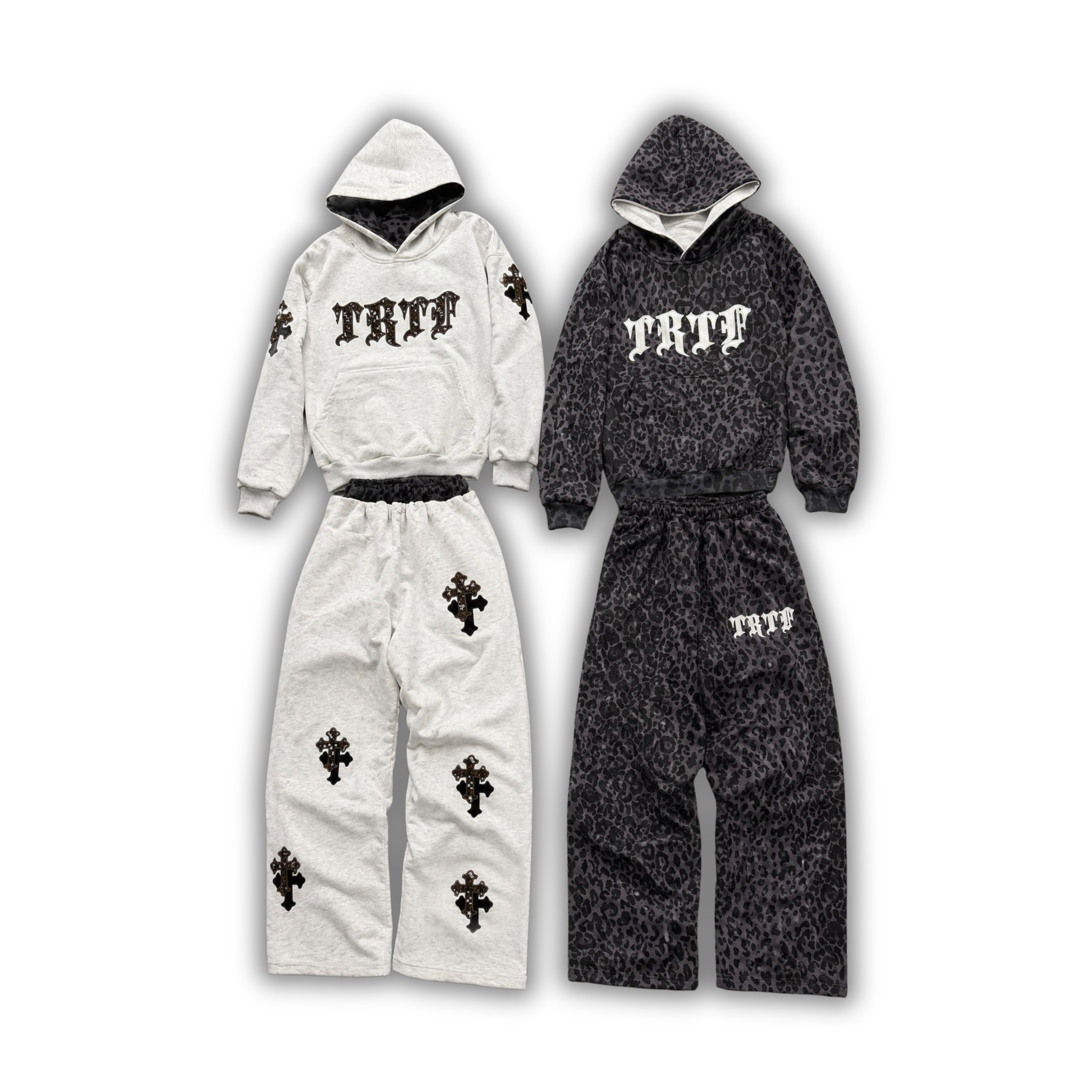 Reversible Leopard Print Set