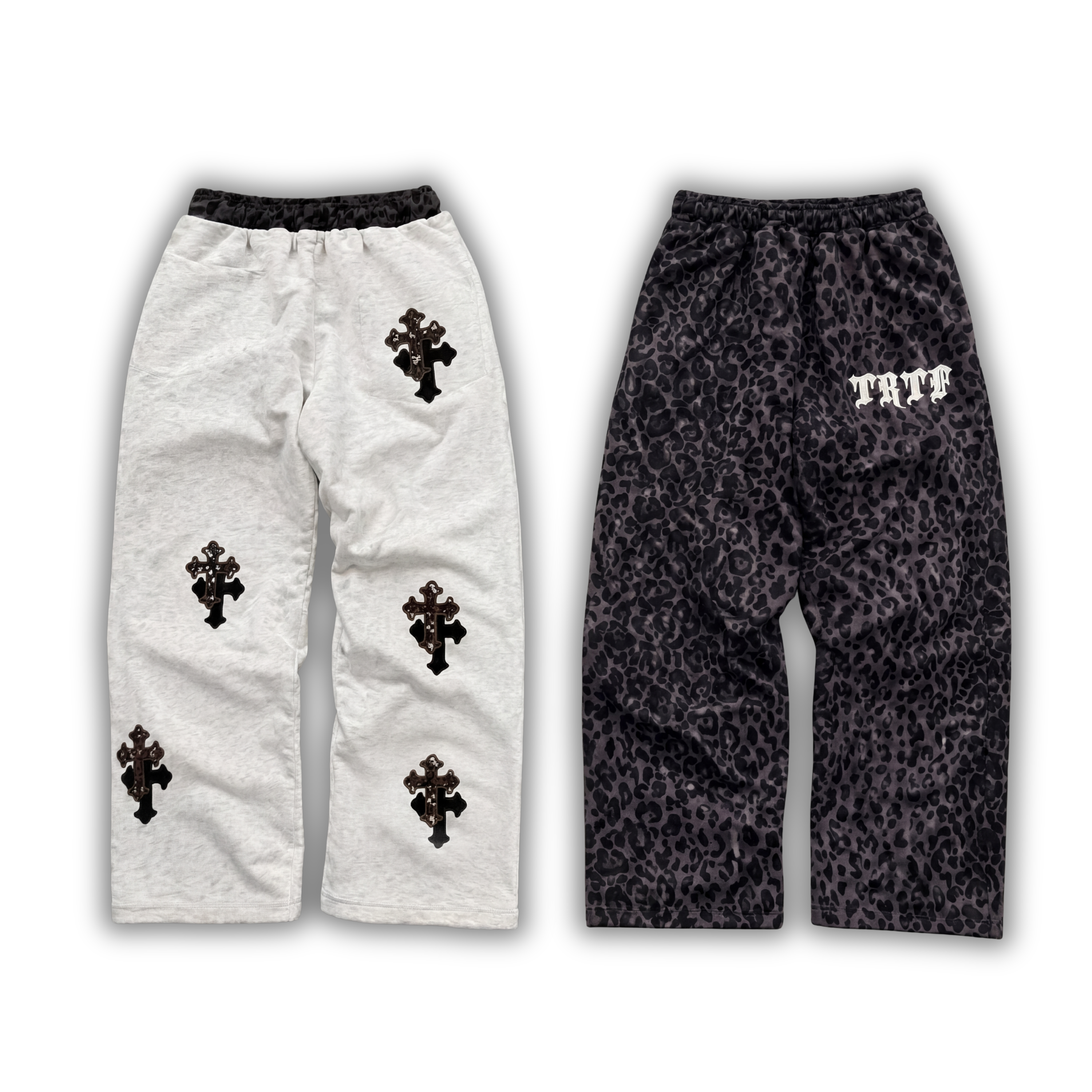 Reversible Leopard Print Sweats