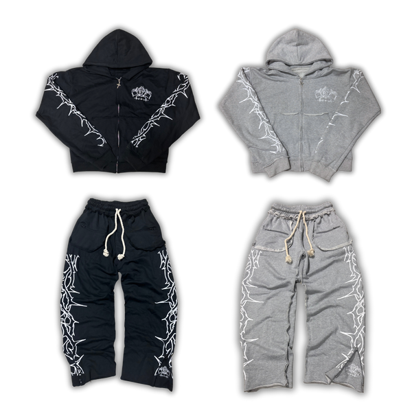'Royal' Flared Sweatsuit Bundle