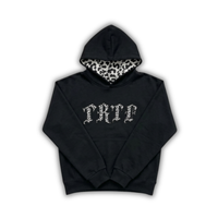 Reversible Snow Leopard Hoodie
