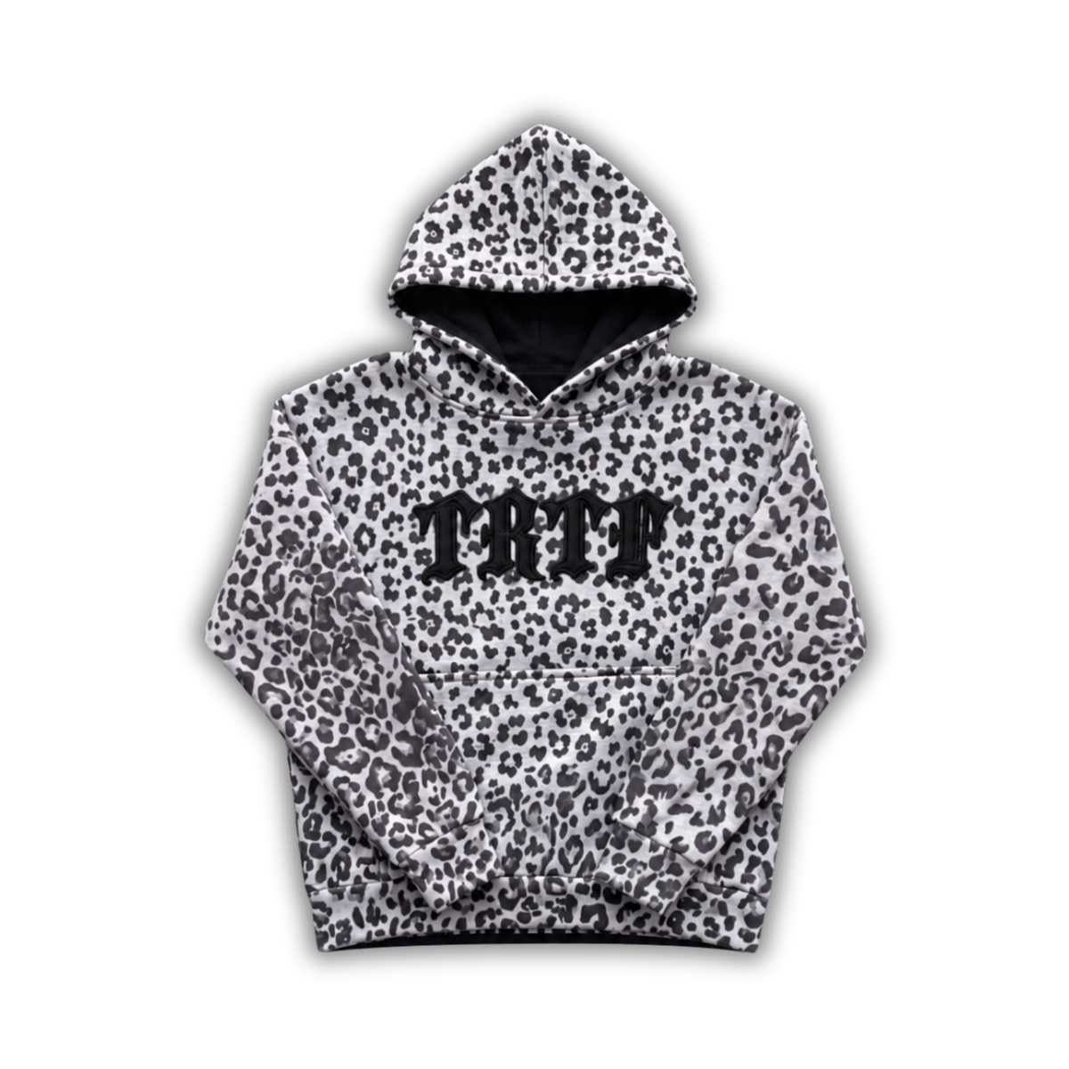 Reversible Snow Leopard Hoodie