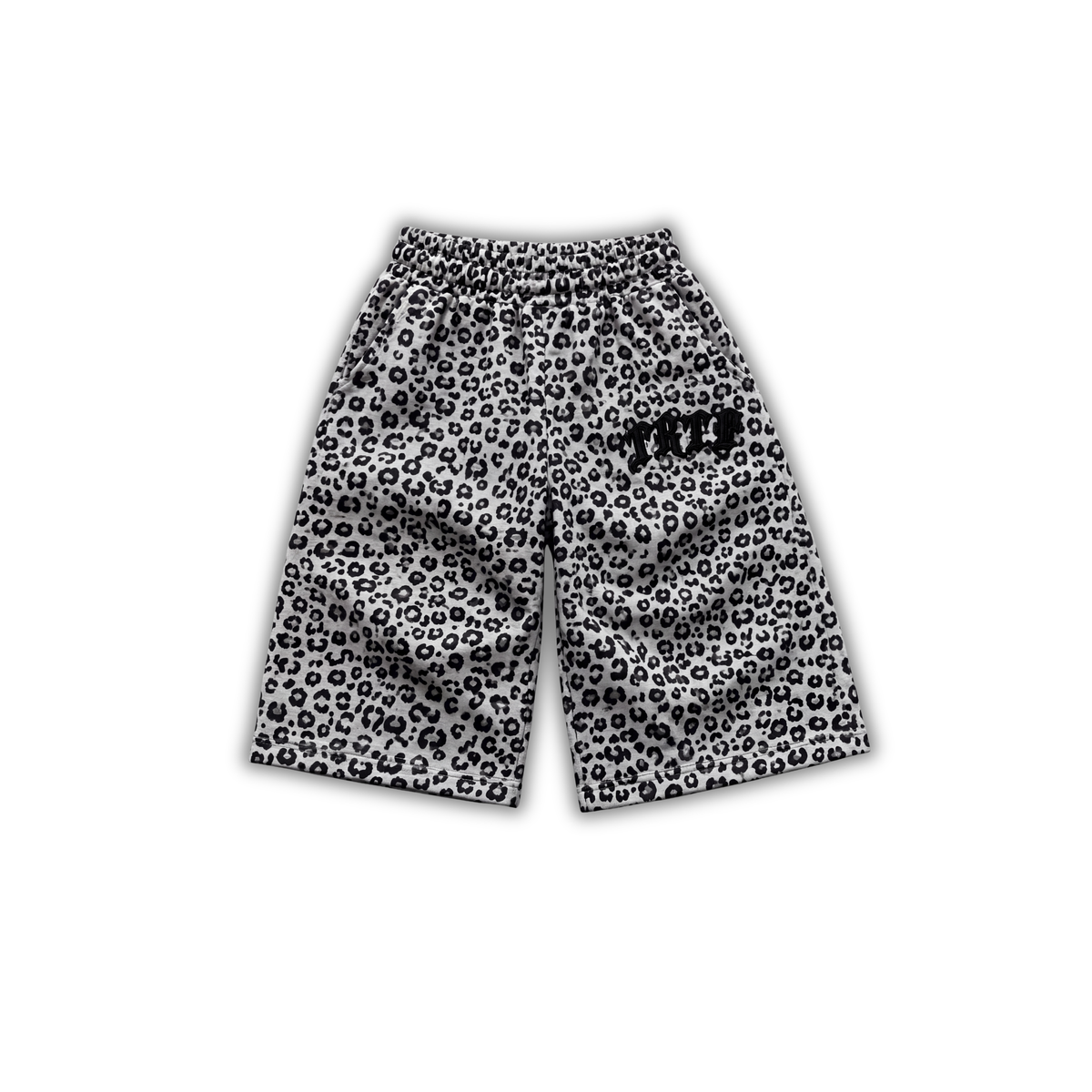 Reversible Snow Leopard Shorts