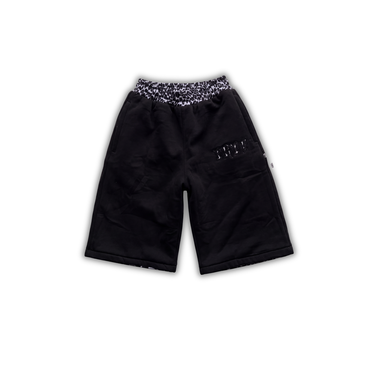 Reversible Snow Leopard Shorts